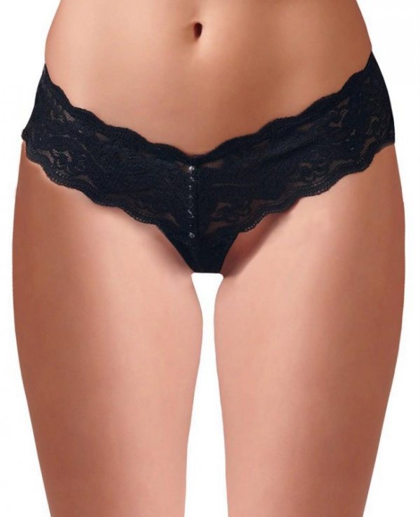Cottelli LINGERIE String pearls black