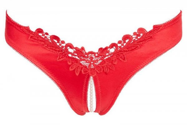 Cottelli LINGERIE Briefs Pearls red