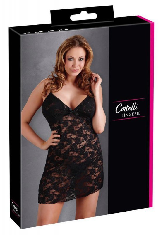 Cottelli LINGERIE Chemise black