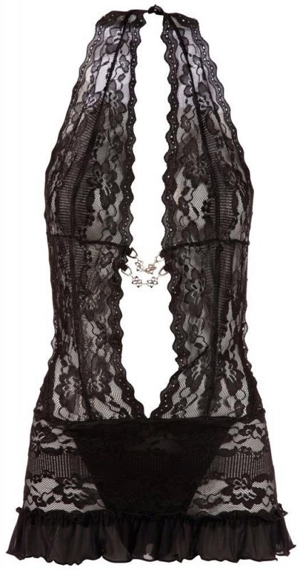 Cottelli LINGERIE Lace Dress black