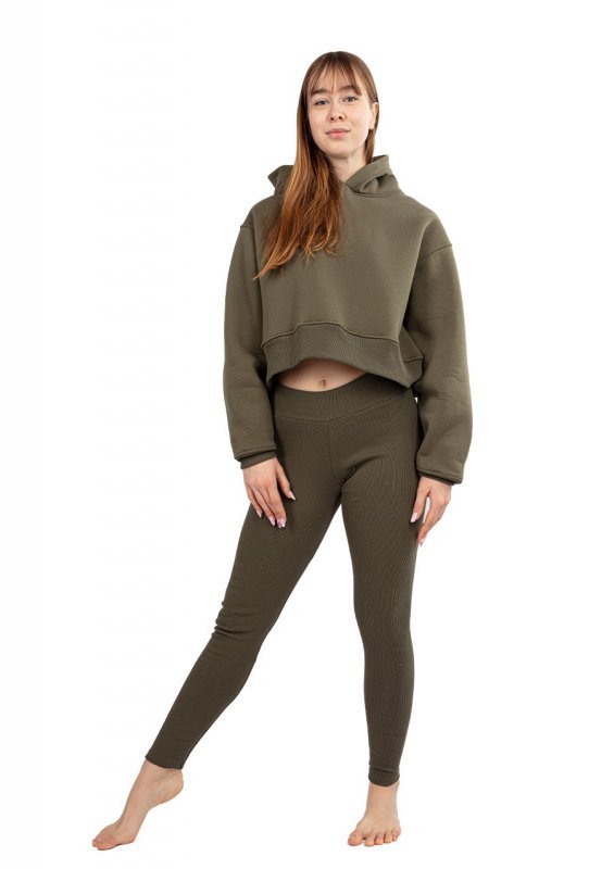 D Karen DK-K-B11 KHAKI BAWEŁNA GRUBA I PRĄŻKI