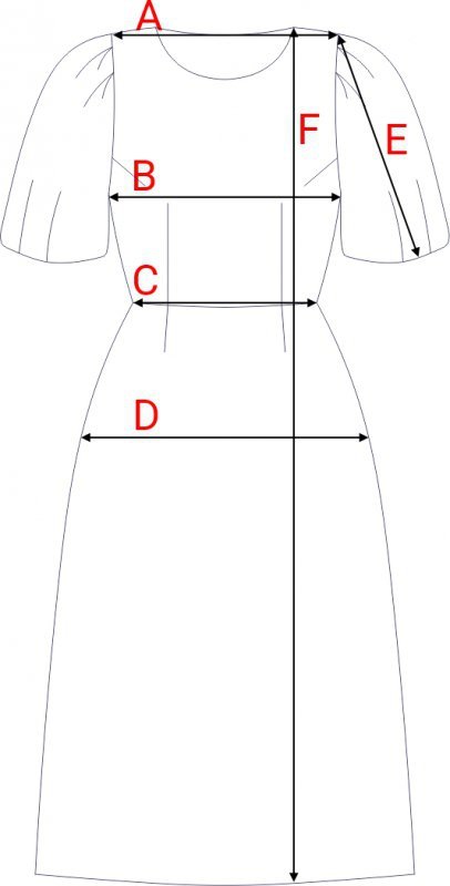 Stylove S399 Sukienka z bufiastymi rękawami - czarna