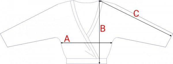 BeWear B292 Bluza z kopertowym dekoltem - cytrynowa