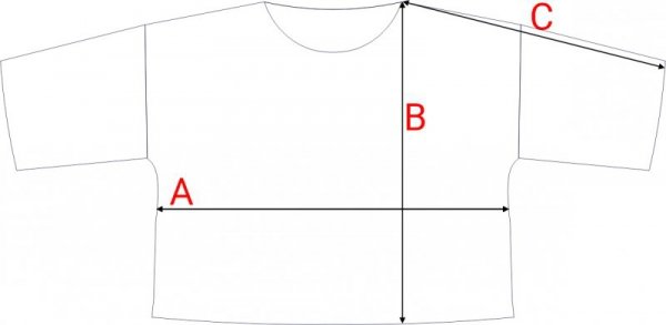 BeWear B294 Bluza oversize z krótkimi rękawami - cytrynowa