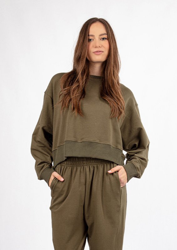 D Karen Bluza DK-K-B23 KHAKI BAWEŁNA