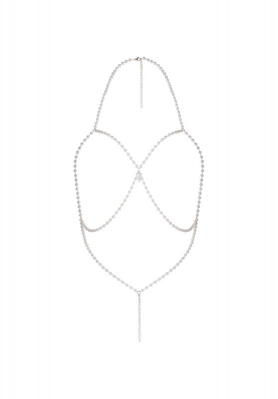 Obsessive Lyxa biżuteryjny biustonosz otwarty