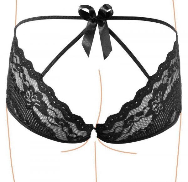 Cottelli LINGERIE 1 Panties Black PROMO