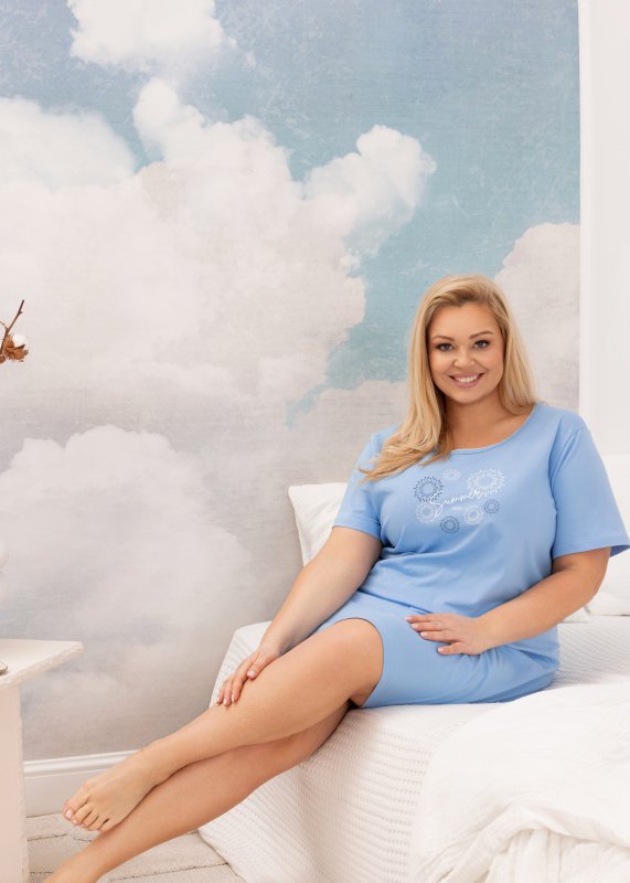 Regina KOSZULA REGINA 2004 NIEBIESKI XXL-4XL