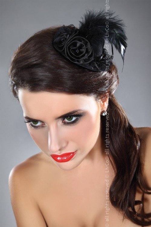 LivCo Corsetti Fashion Mini Top Hat LC 12027 Model 21