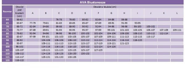  Biustonosz usztywniany Ava 1741 24H