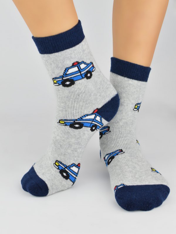 NOVITI SKARPETY CHŁOPIĘCE SF003 FROTTE