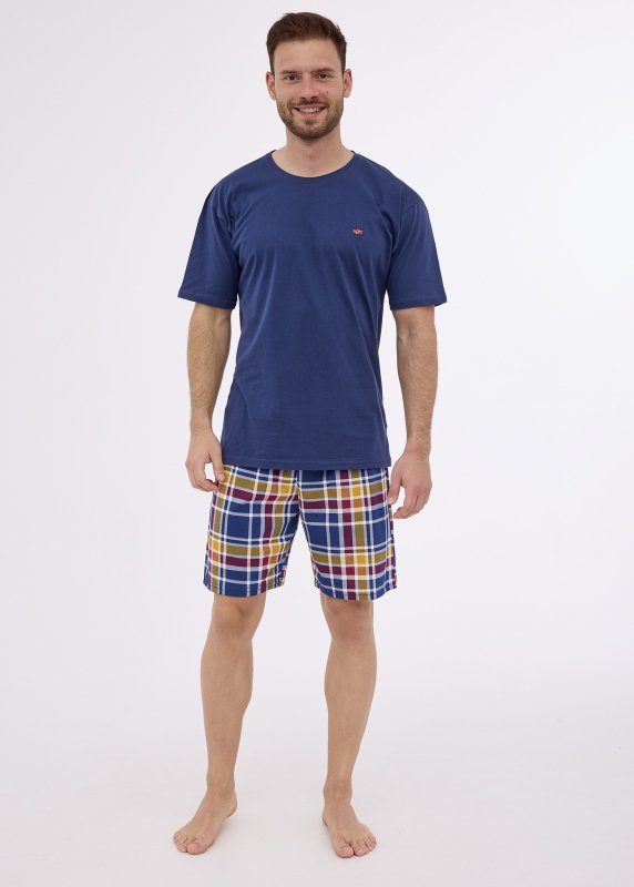 CORNETTE PIŻAMA MĘSKA 326/265 FLAG KR R.3XL-5XL