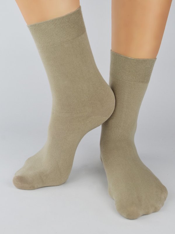 NOVITI SKARPETY DAMSKIE GŁADKIE SUPER SOFT SB076