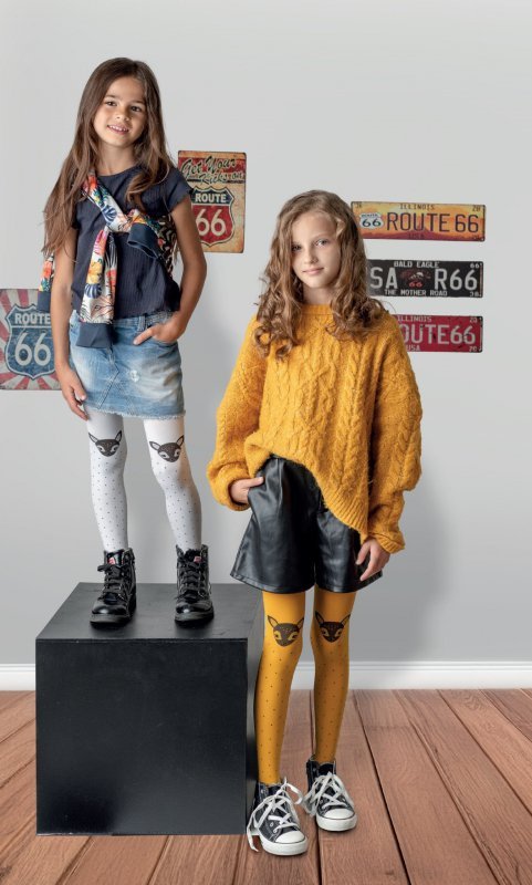KNITTEX RAJSTOPY DZIEWCZĘCE FELINKA