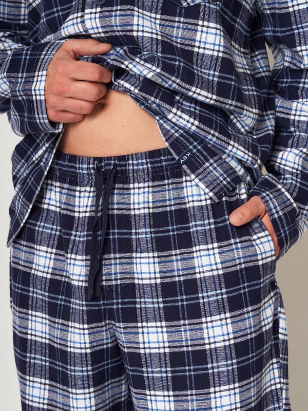 KEY PIŻAMA MĘSKA MNS 411 DR R.3XL-4XL