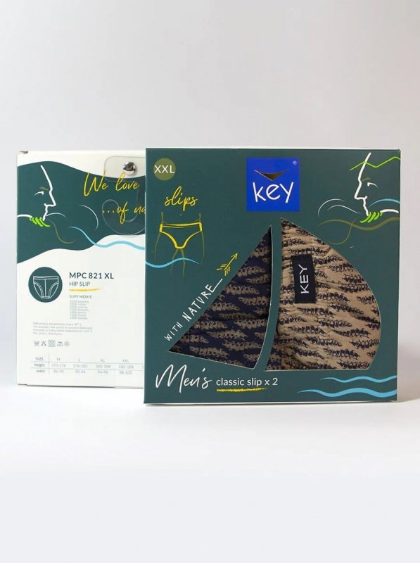 KEY SLIPY MĘSKIE MPC 821