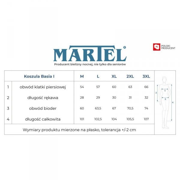 MARTEL KOSZULA DAMSKA BASIA 263 KR