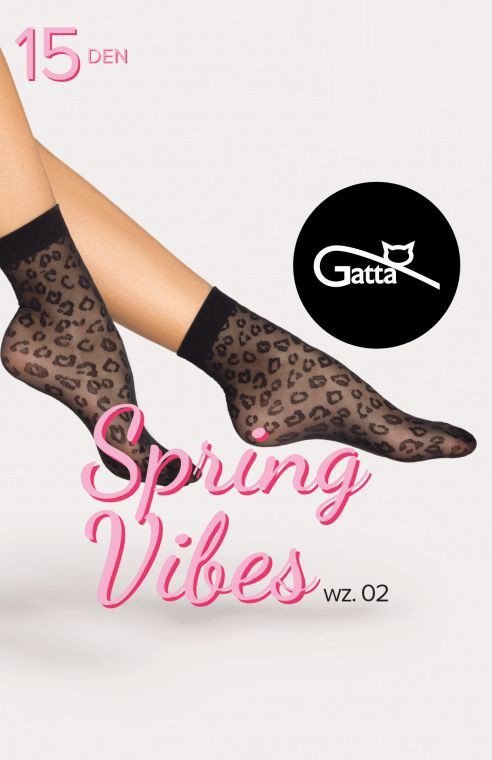 GATTA SKARPETKI SPRING VIBES WZ.02 15 DEN