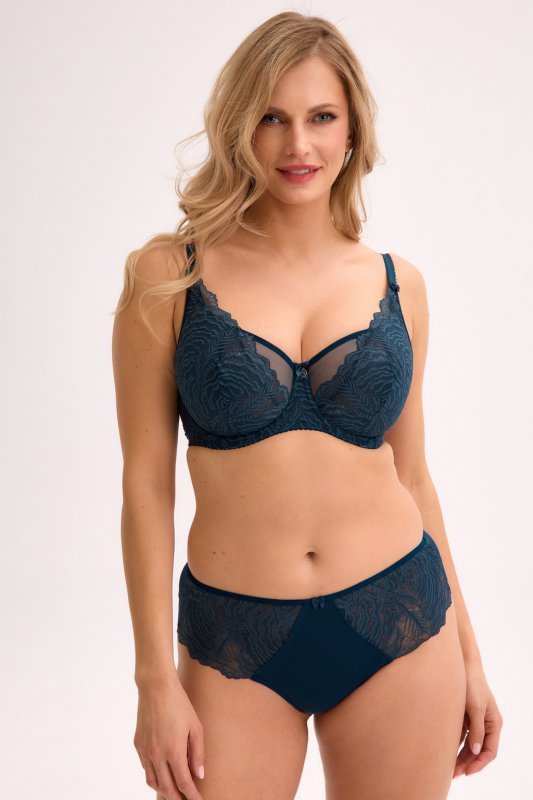 GAIA BIUSTONOSZ SOFT-BALCONETTE JESSIA BSO 1229 TURKUSOWY