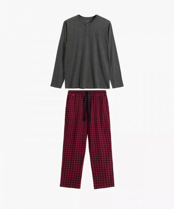 ATLANTIC PIŻAMA MĘSKA NMP-394 DR