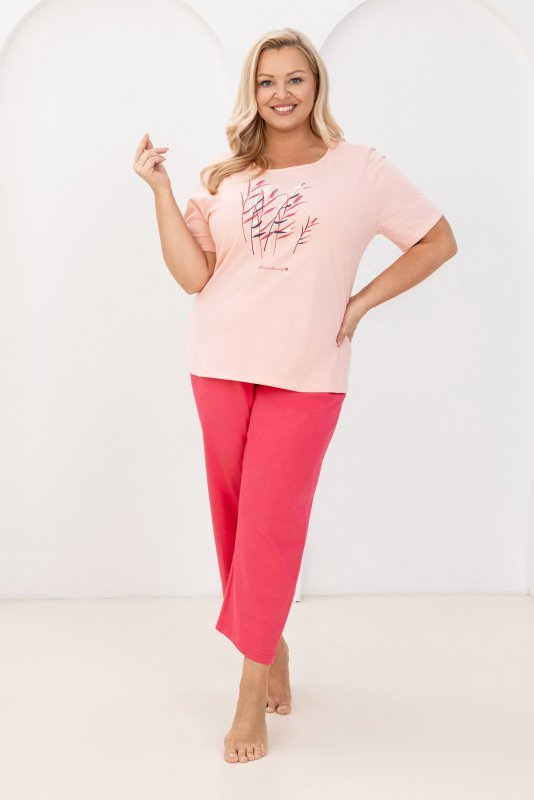 REGINA PIŻAMA DAMSKA 740 KR R.2XL-3XL