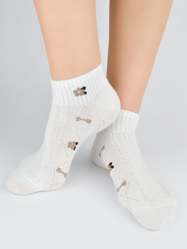 NOVITI STOPKI DAMSKIE ST090 BAWEŁNA