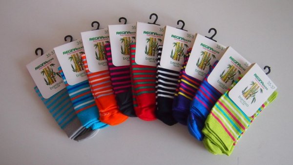 REGINA SOCKS SKARPETY DAMSKIE BAMBUS WZÓR