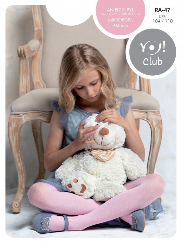 YO! YOCLUB RAJSTOPY MICROFIBRA BROKAT 40 DEN RA-47