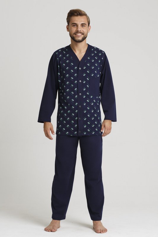 GUCIO PIŻAMA MĘSKA ROZPINANA DR R.4XL-5XL