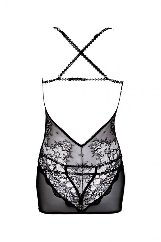 Angels Never Sin Koszulka Omorfi Black + stringi + wstążeczka na szyję GRATIS!