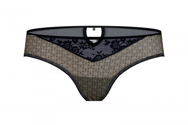 Kinga Stringi Hypnotic I S-331/1 czarno-beżowe