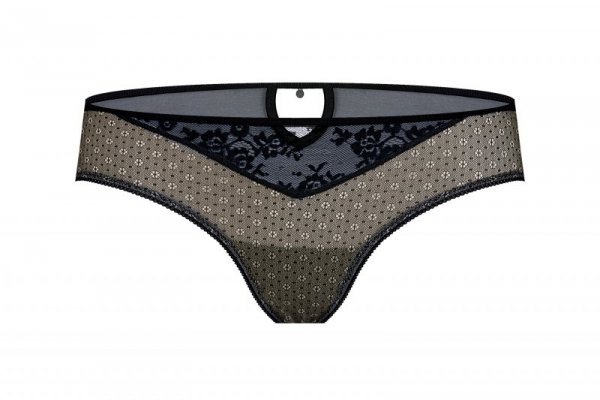 Kinga Stringi Hypnotic I S-331/1 czarno-beżowe