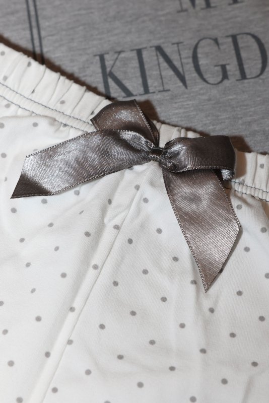 Aruelle Piżama Kingdom Short Dots & Grey