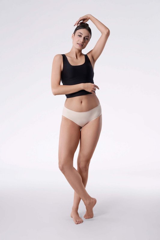 Julimex Figi Cheekie Panty Classic Beżowe