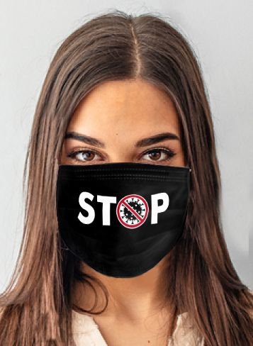 Anais Maska ANS-S 115 Stop Black