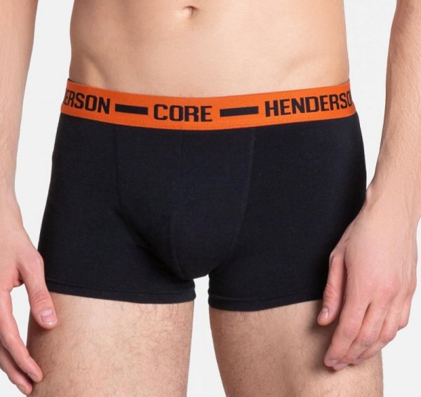 Henderson Bokserki Ozzy 38288-MLC Zestaw 2 sztuk Grafitowo-Pomarańczowe