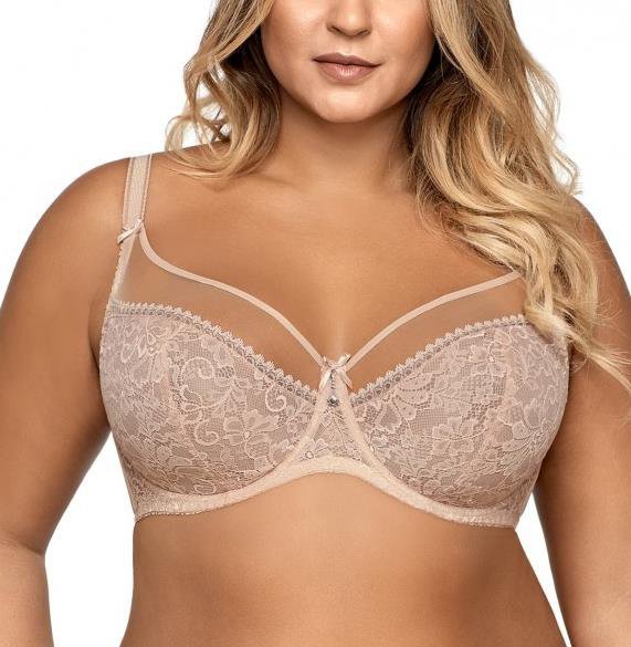 Ava Lingerie Biustonosz Crystal Soft 1396 Beige