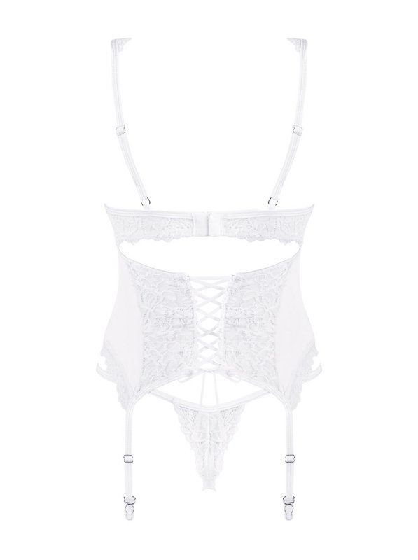 Obsessive Gorset Amor Blanco