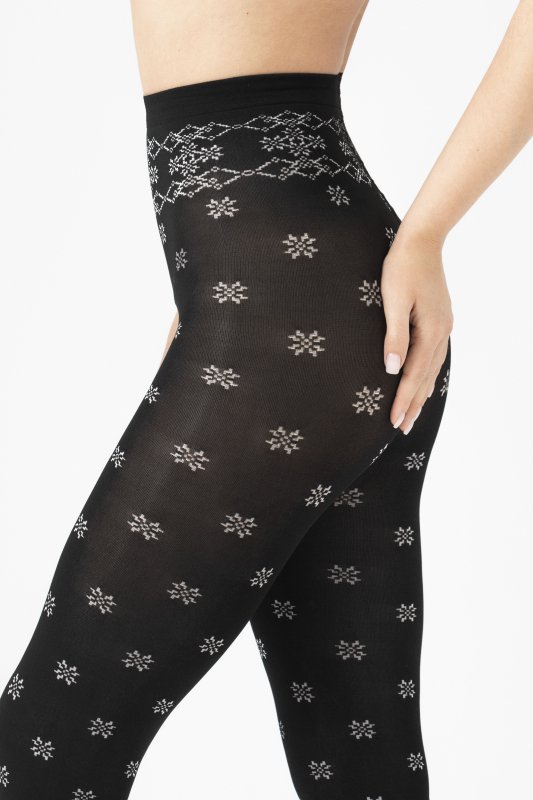 Fiore Rajstopy Snowflake 40 Den