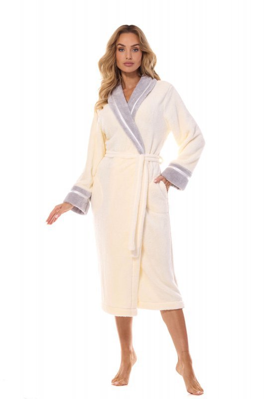 L&amp;L Szlafrok Madame Long 2409 Ecru