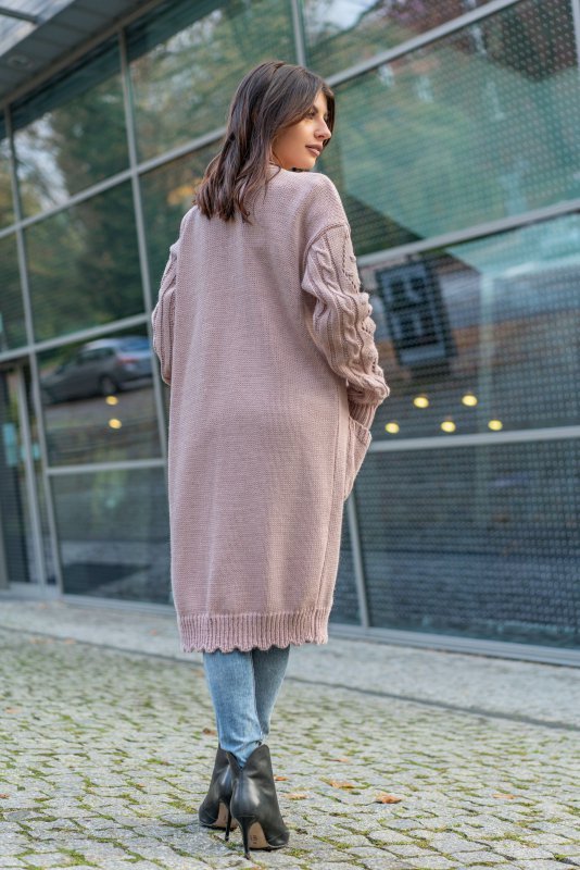 Merribel Sweter Delaina Dusty Rose