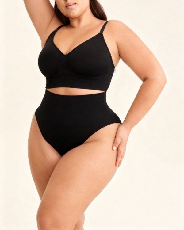 Gabriella Figi S124 Shapewear Brazylian Black