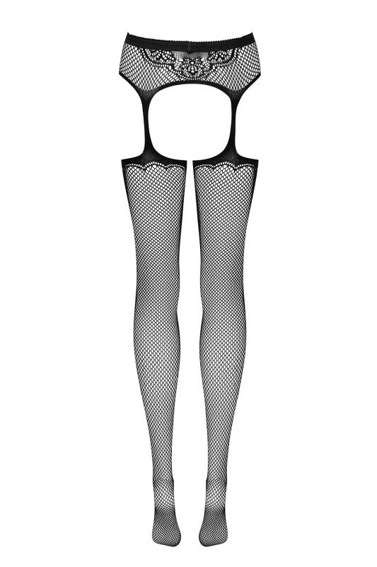 Obsessive Garter stockings S232 bielizna wyrób pończoszniczy pończochy z pasem