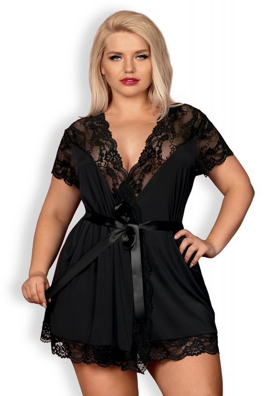 Obsessive 810-PEI-1 bielizna nocna peniuar