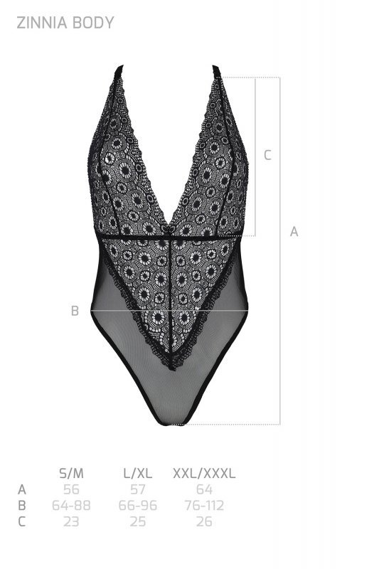 Passion Zinnia body bielizna body sexy