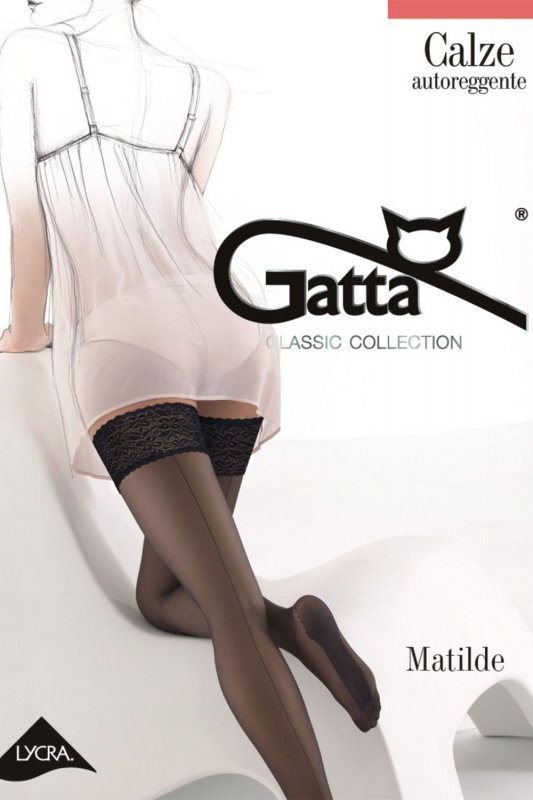 Gatta Matilde bielizna wyrób pończoszniczy pończochy samonośne