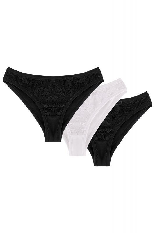 Wol-Bar Soft Pretty 3-pak bielizna majtki figi