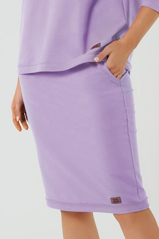 Italian Fashion Stella midi odzież spódnica dresowa