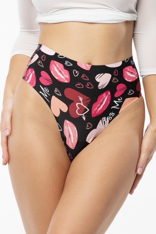 Julimex Simple String Maxi bielizna majtki wysokie stringi