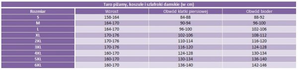 Piżama Taro Estella 3005 3/4 2XL-3XL damskaZ24